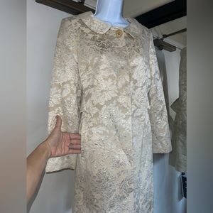 Classiques Entier Gold Brocade Coat/MEDIUM/